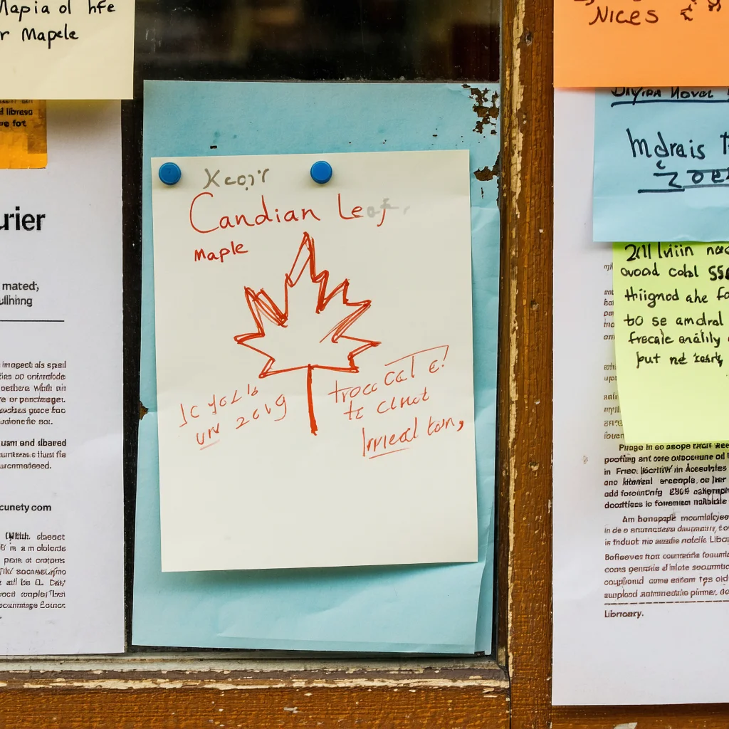 A Montreal Visitor Left a Note on Richford's Community Board. Library Staff Took Notice.