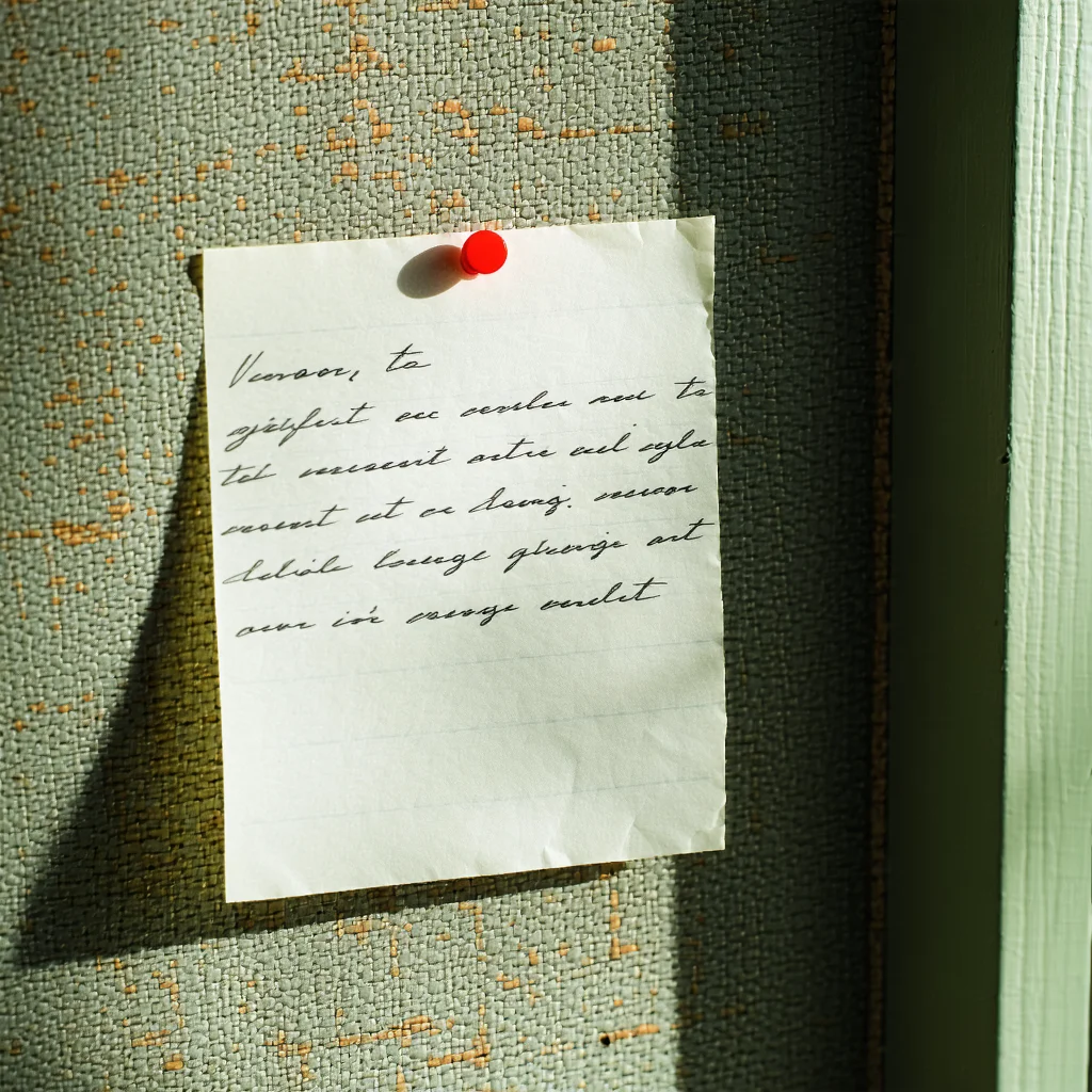 A Note From Stanstead, Quietly Pinned