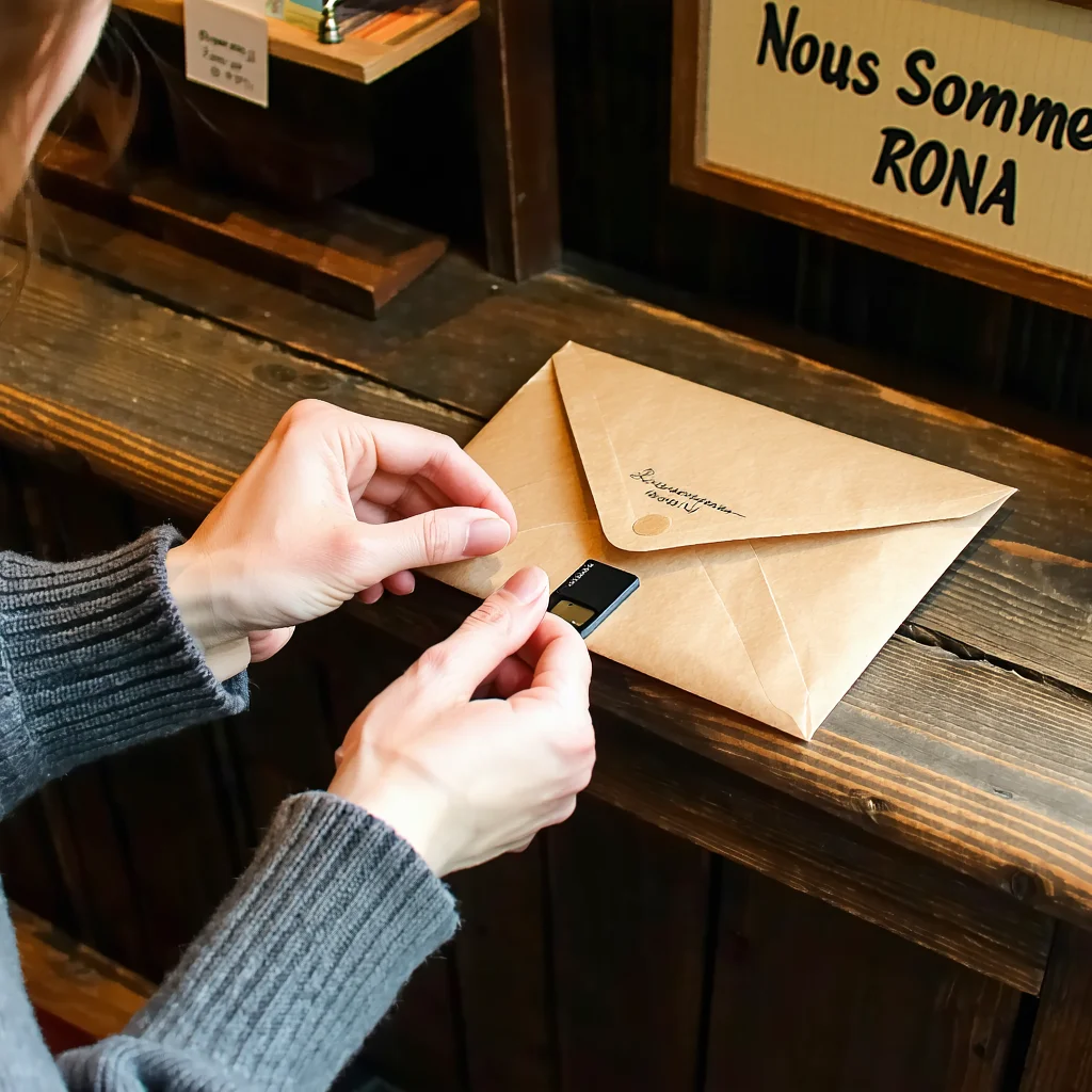 Richford Library Lends 'Nous Sommes RONA' on Offline Media Card