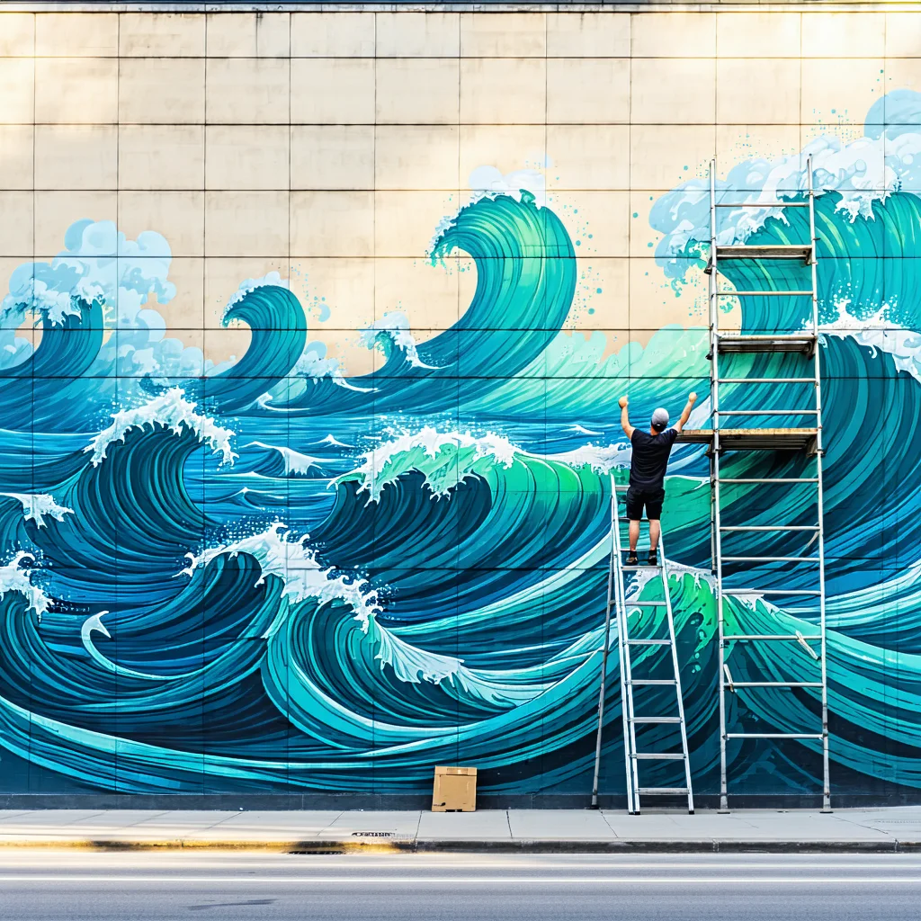 Burlington Mural Commission Awarded to Montréal Artist Daphné Côté-Ouellet