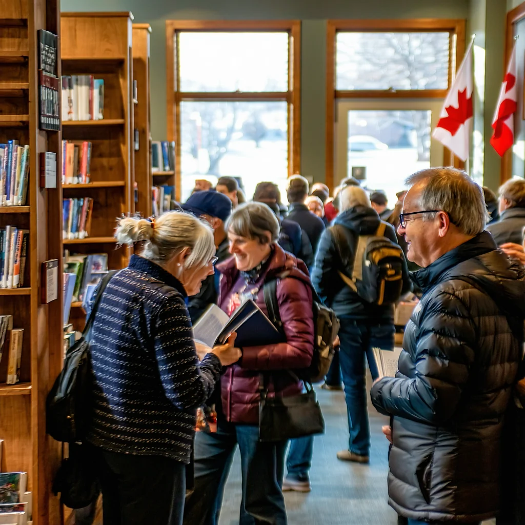 Eighteen Neighbours, One Reading Room: Stanstead and Richford Find Common Ground