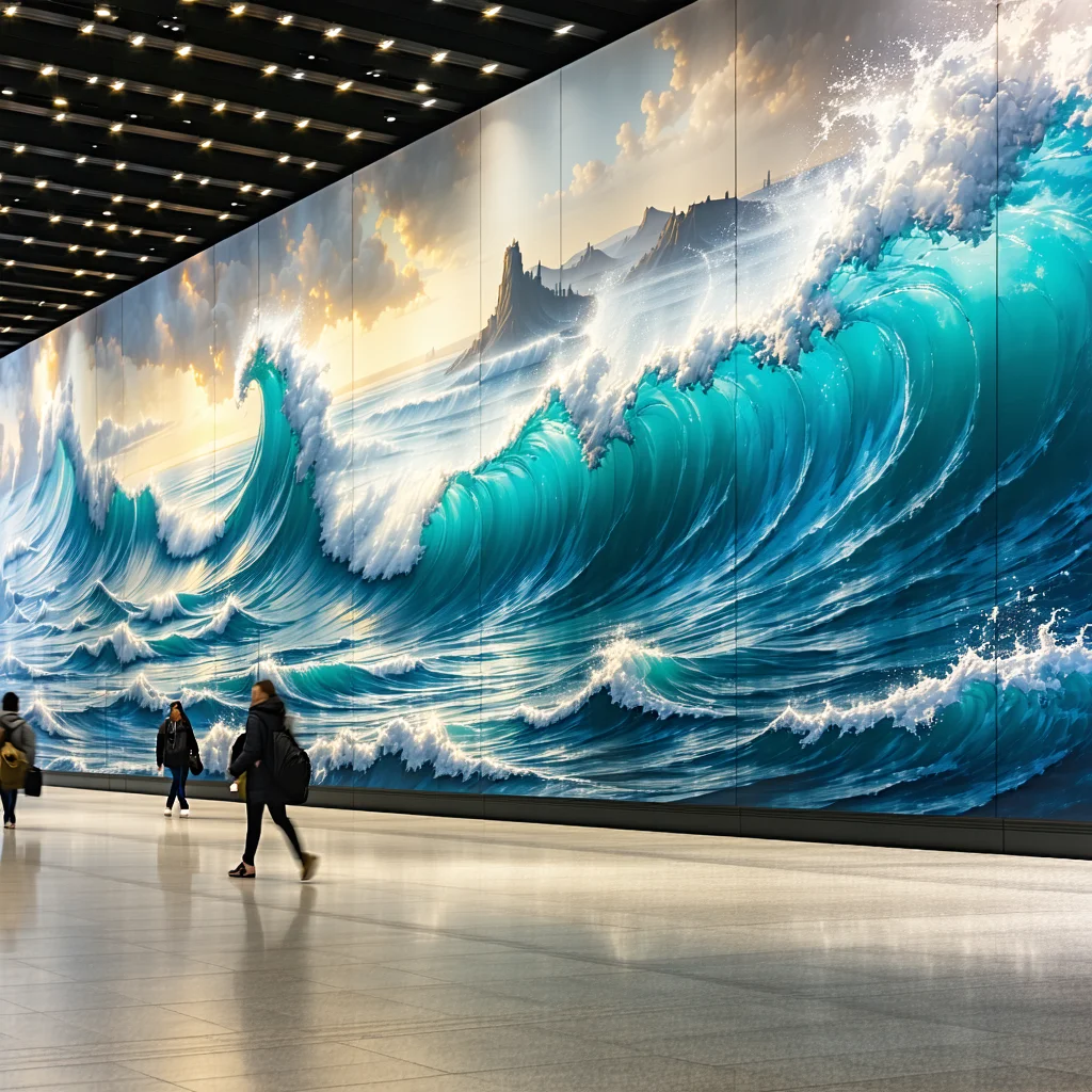 'Les Marées' Arrives at Burlington's Central Transit Hub: Commuters Weigh In