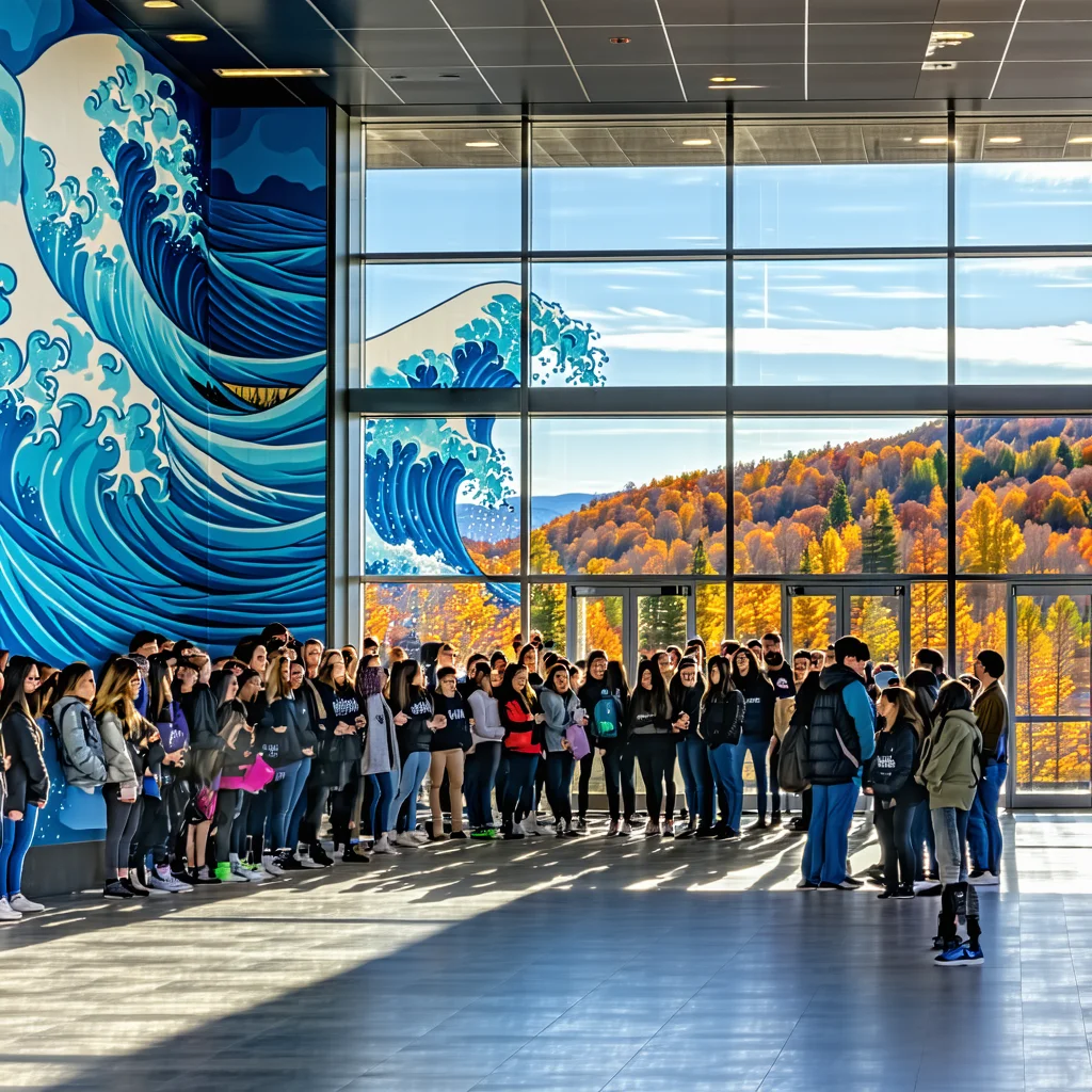 'Les Marées / The Tides' Mural Unveiled at Burlington Transit Hub
