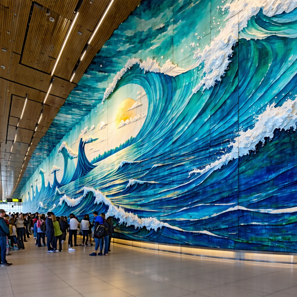 'Les Marées / The Tides' to Be Dedicated at Burlington Transit Hub on April 19