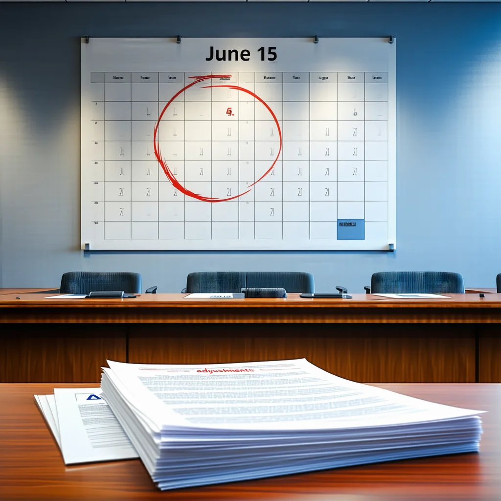Ministry Confirms June 15 Response Date, Uses 'Adjustment' Language for First Time