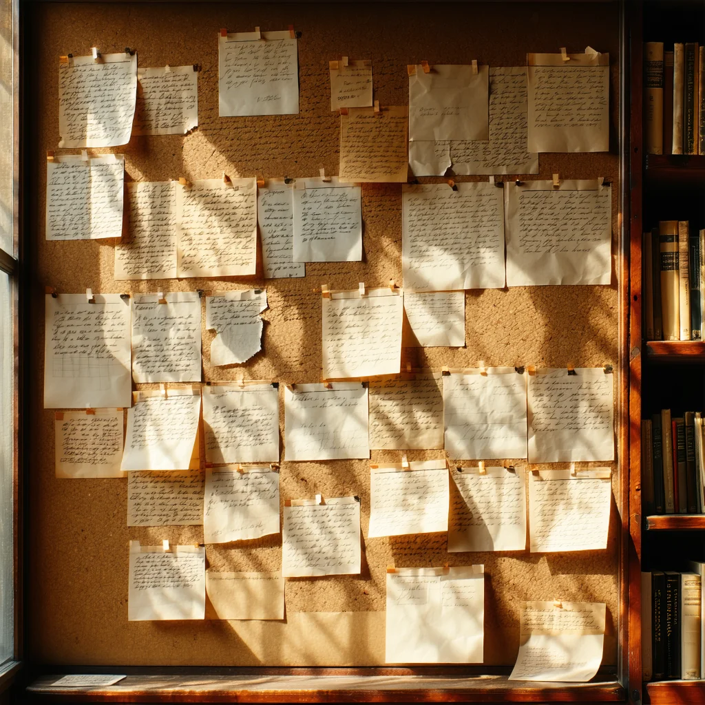 Notes on a Board in Richford