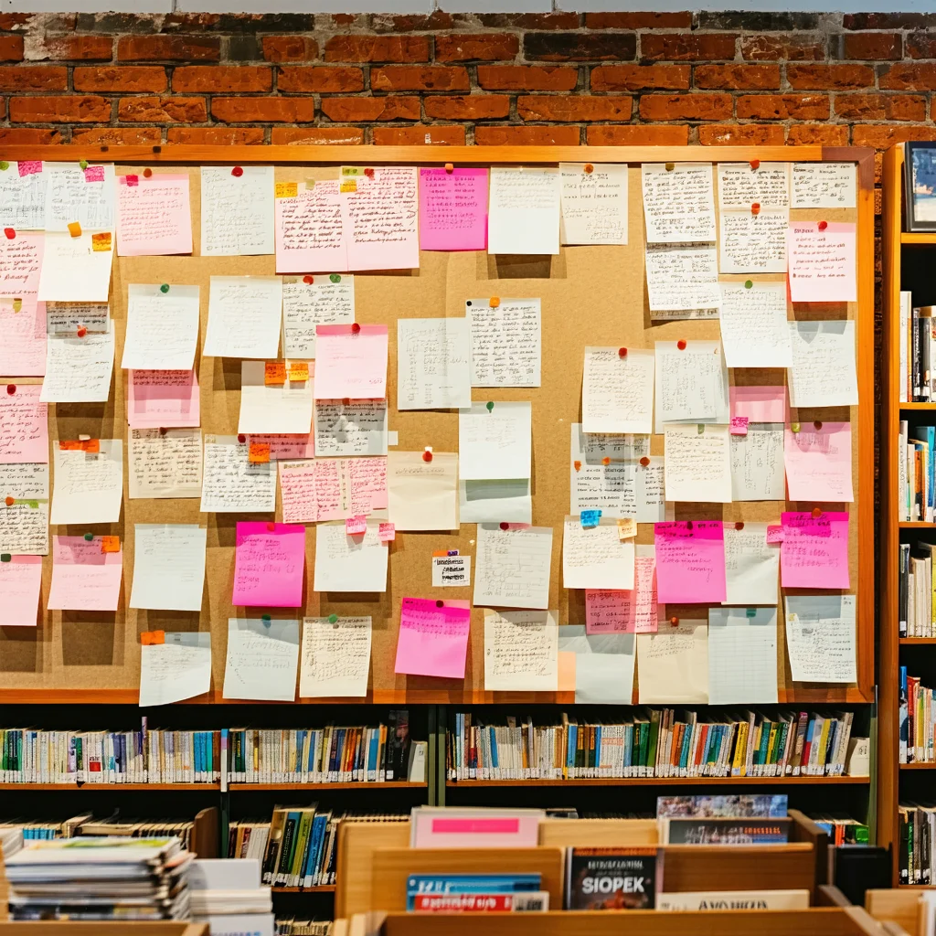 Richford Library Installs Permanent Corkboard, Preserving Community Notes