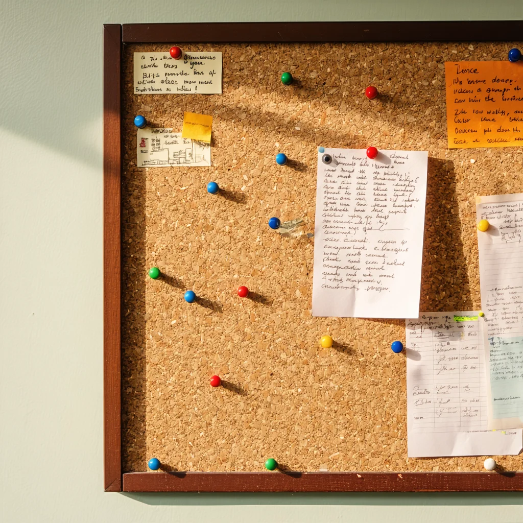 Richford Library Mounts First Permanent Corkboard Panel