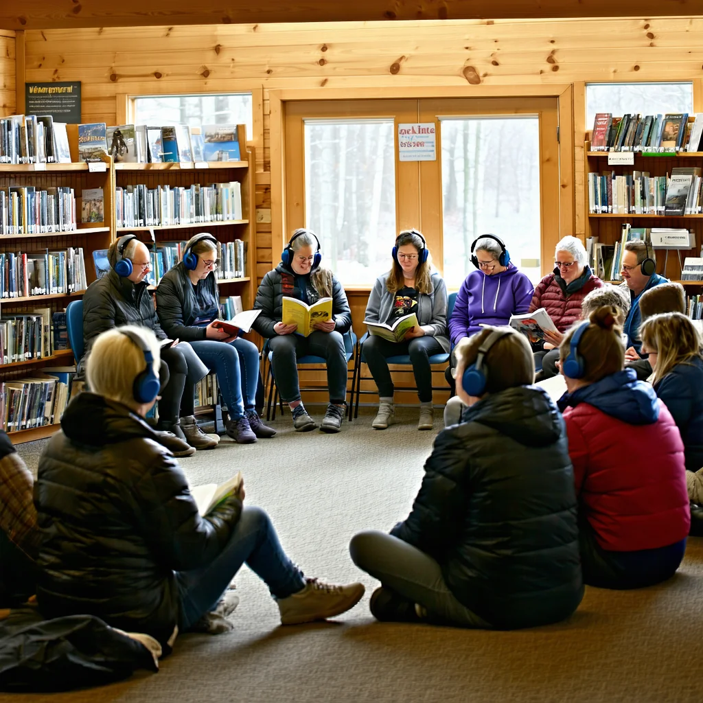 Richford Library's Bilingual Listening Night Draws Cross-Border Crowd