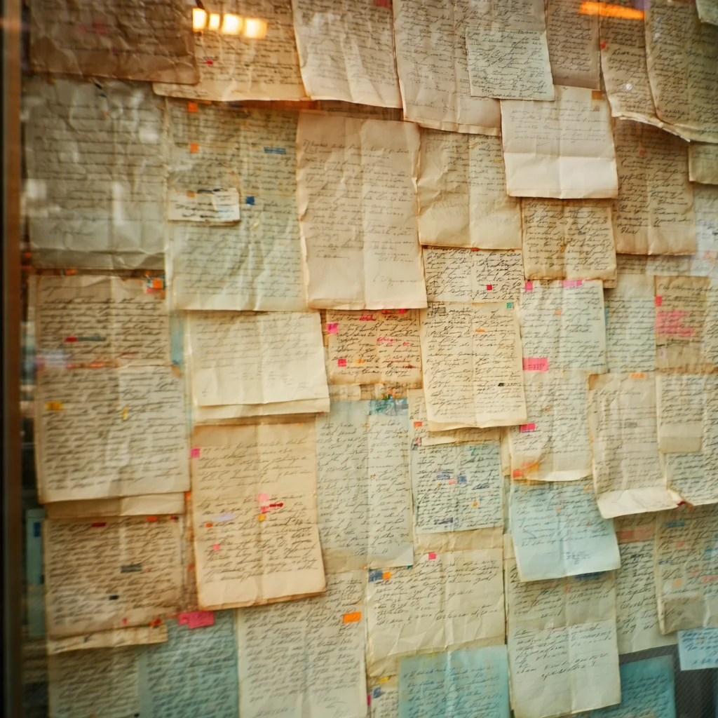 A Library Notice Board Fills Itself, and a Staffer Lets It